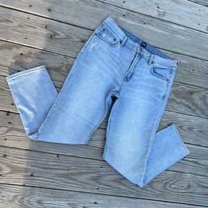 GAP Distressed Sun Washed Jeans